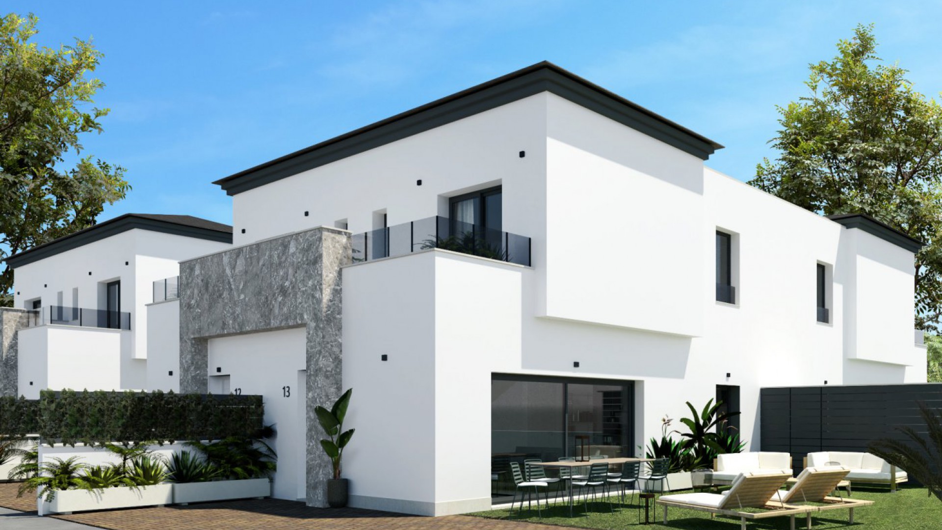 New Build - Двухквартирный дом - Gran Alacant - Centro Comercial Ga