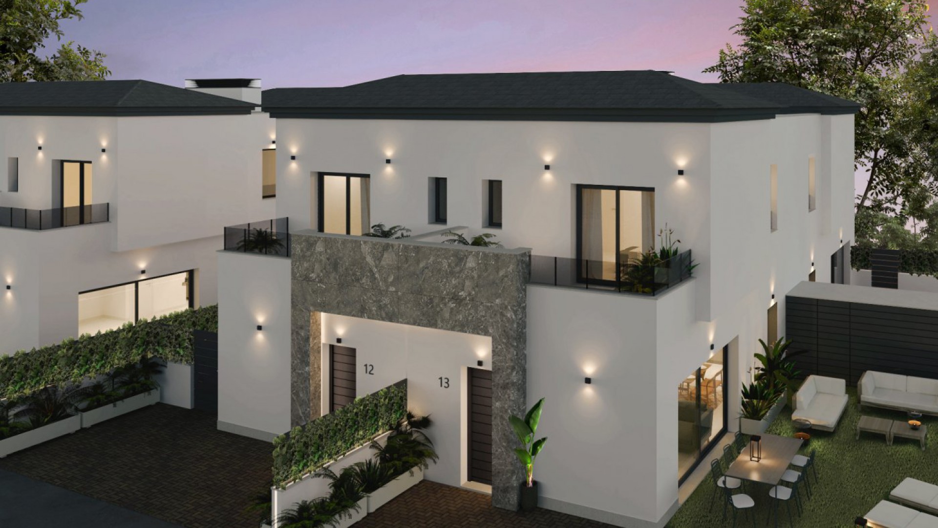New Build - Двухквартирный дом - Gran Alacant - Centro Comercial Ga