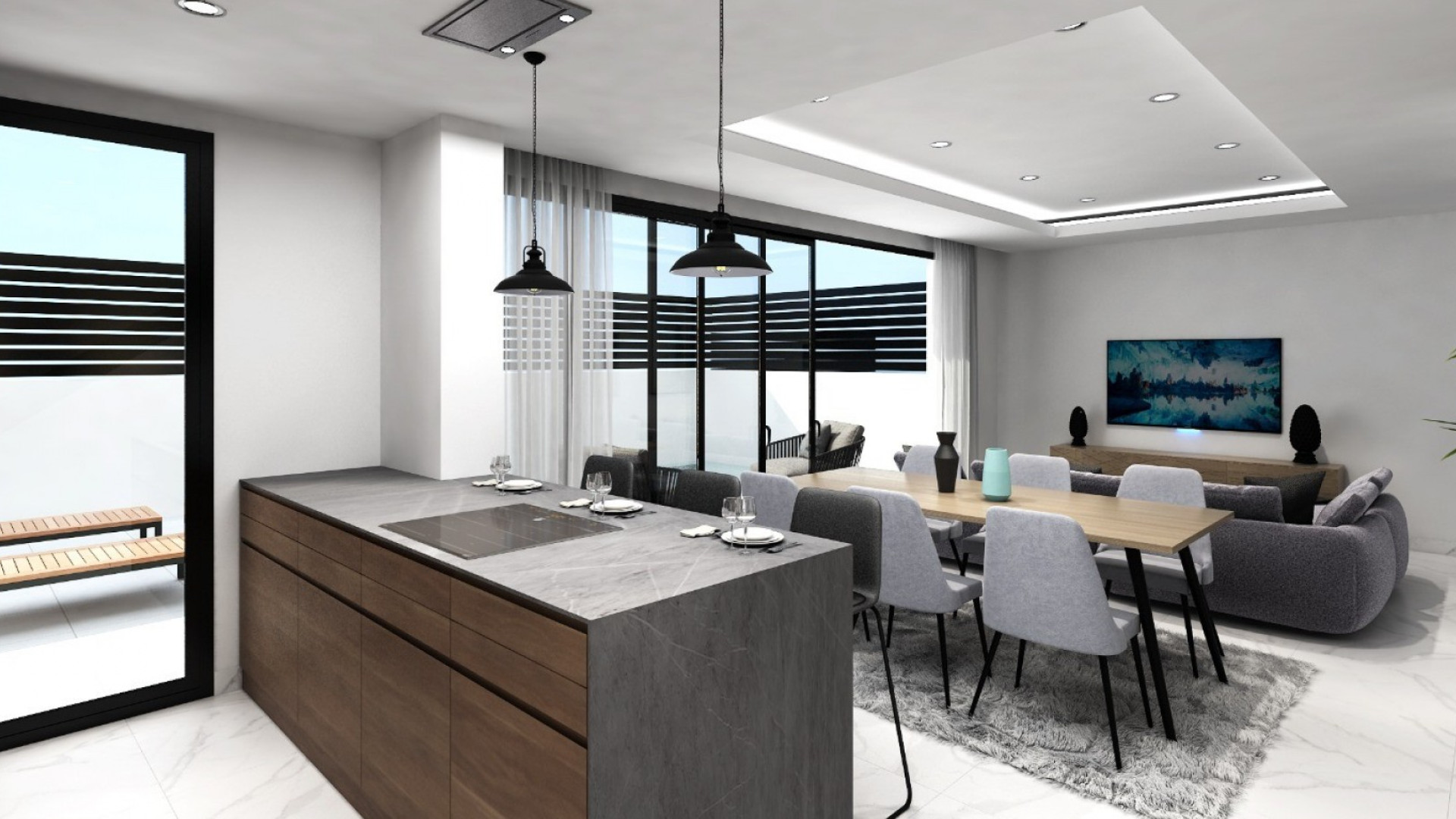 New Build - Двухквартирный дом - Los Montesinos