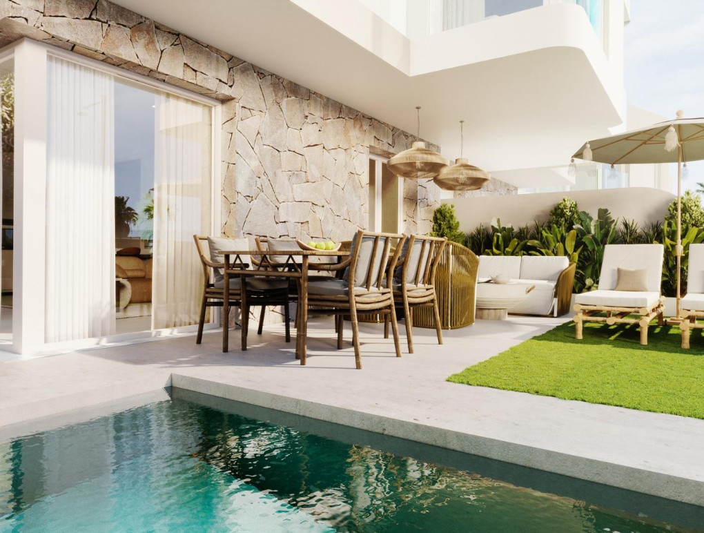 New Build - Двухквартирный дом - Mojacar - Playa de la Mena