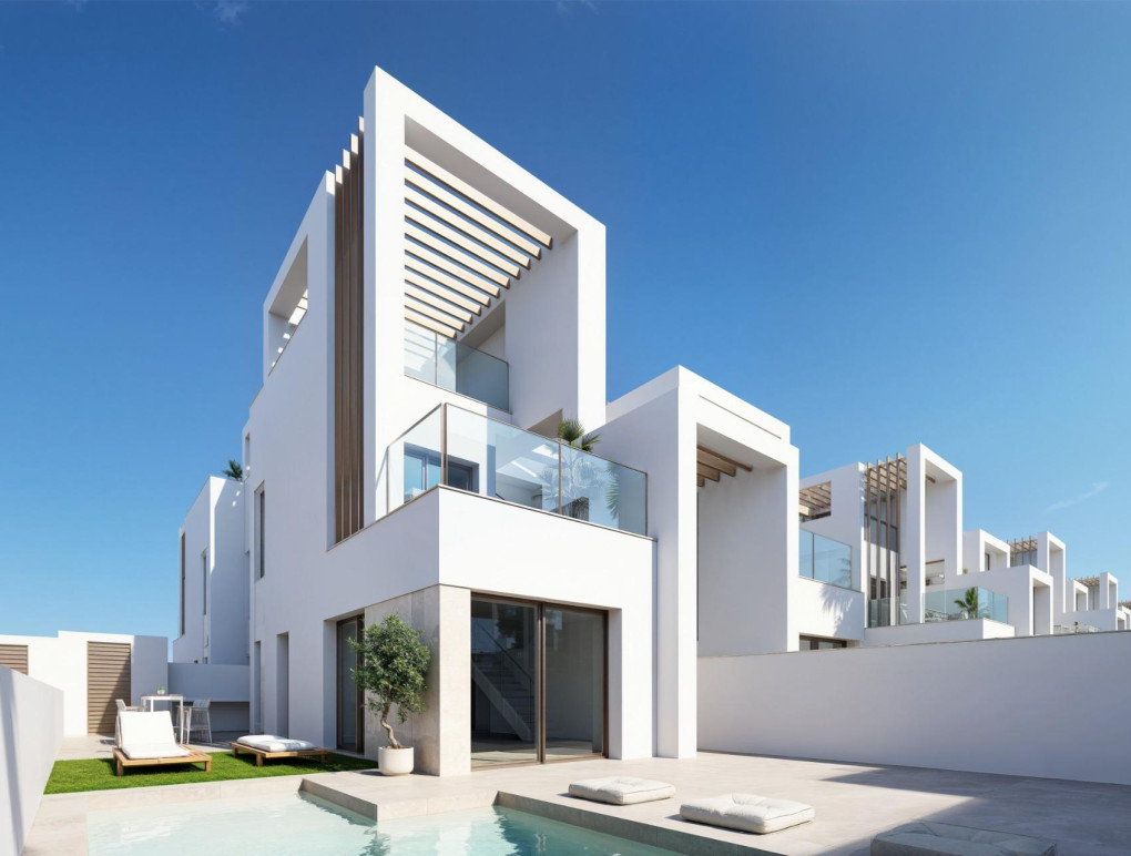 New Build - Semi-detached house - Los Alcazares - Serena Golf