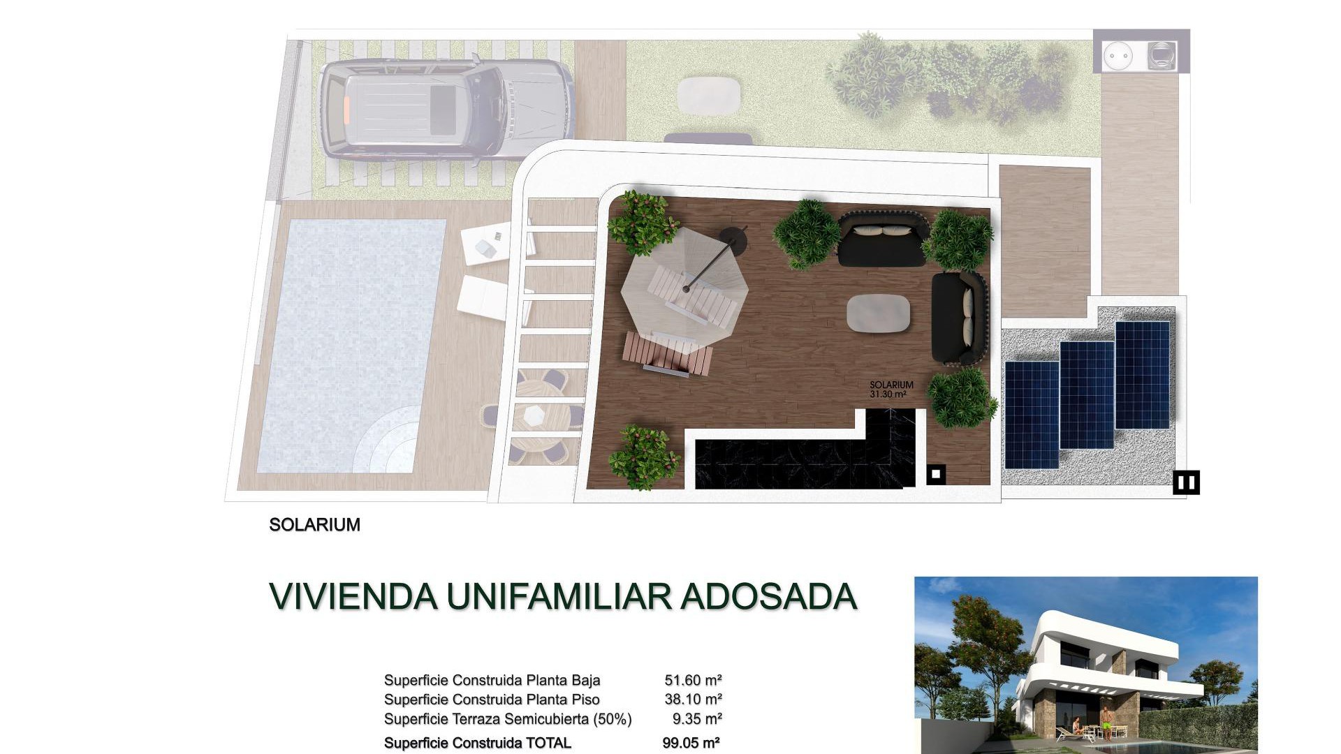 New Build - Semi-detached house - Los Montesinos - La Herrada