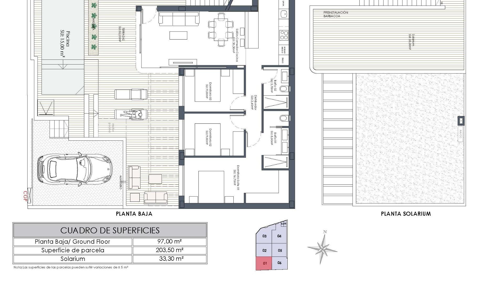 New Build - Stadthaus - Dolores - Sector 3