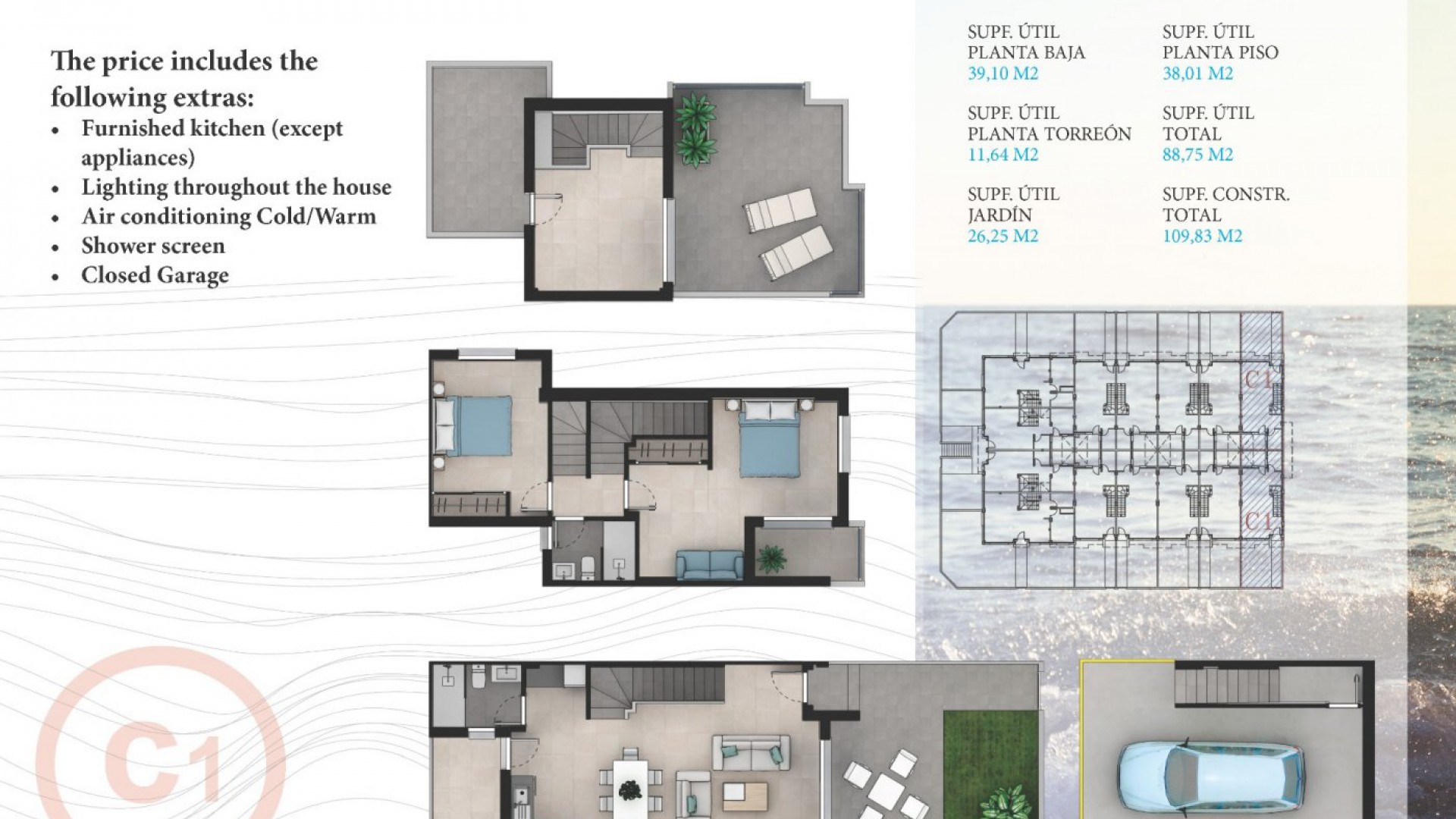 New Build - Stadthaus - La Manga del Mar Menor - La Manga