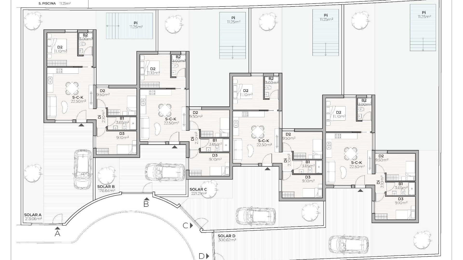 New Build - Stadthaus - Mazarron - Country Club