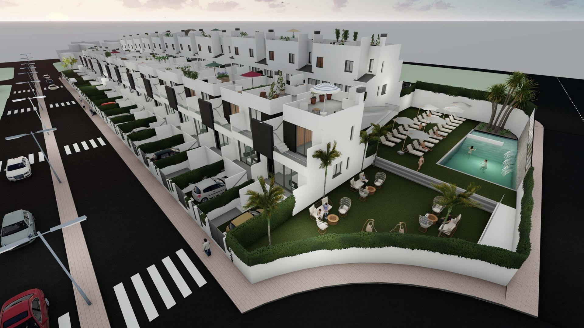 New Build - Таунхаус - Cox - San Fernando