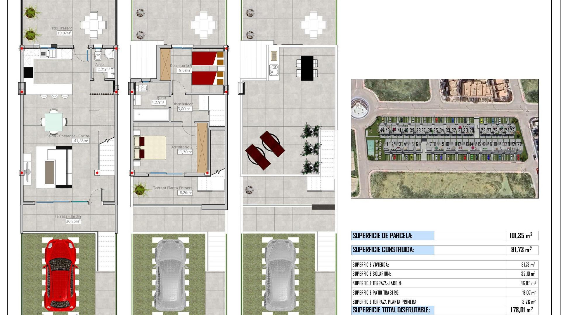 New Build - Таунхаус - Cox - Sin Zona