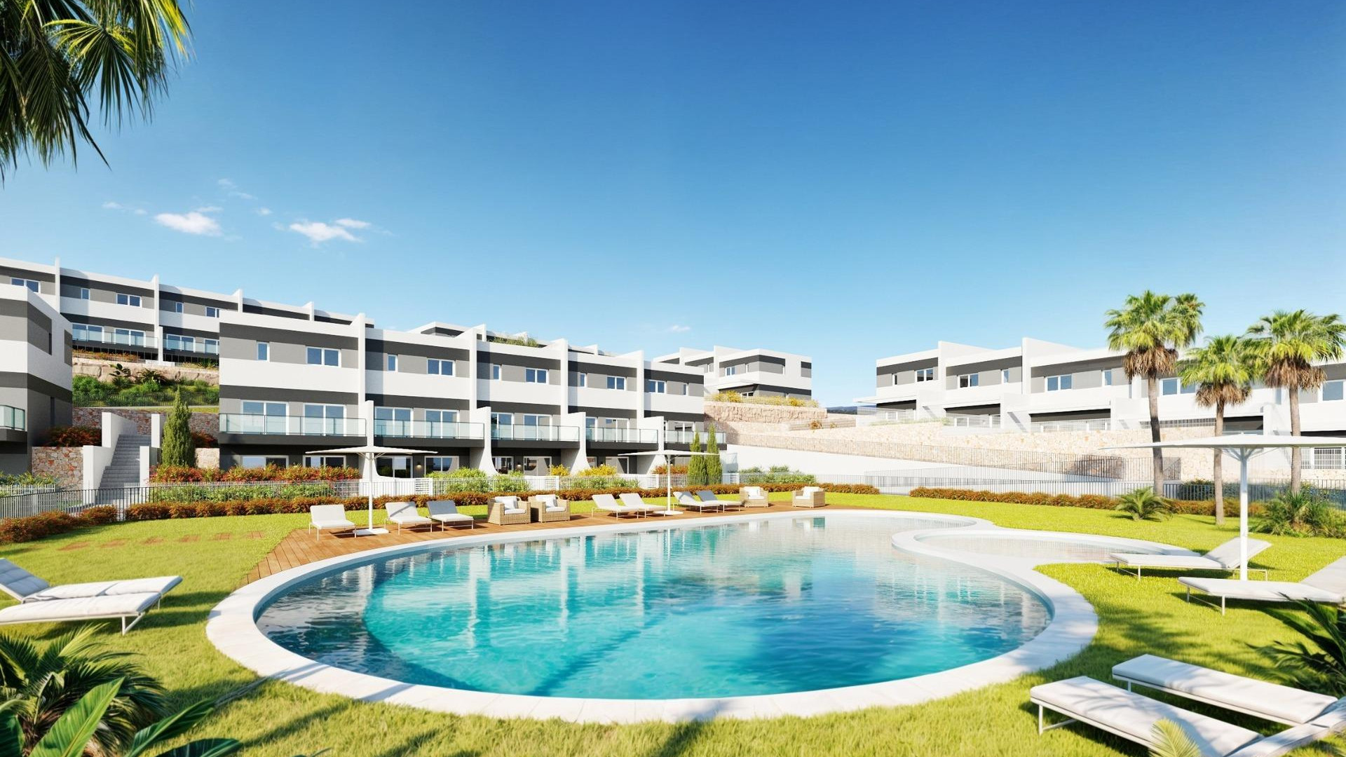 New Build - Таунхаус - Finestrat - Balcón De Finestrat