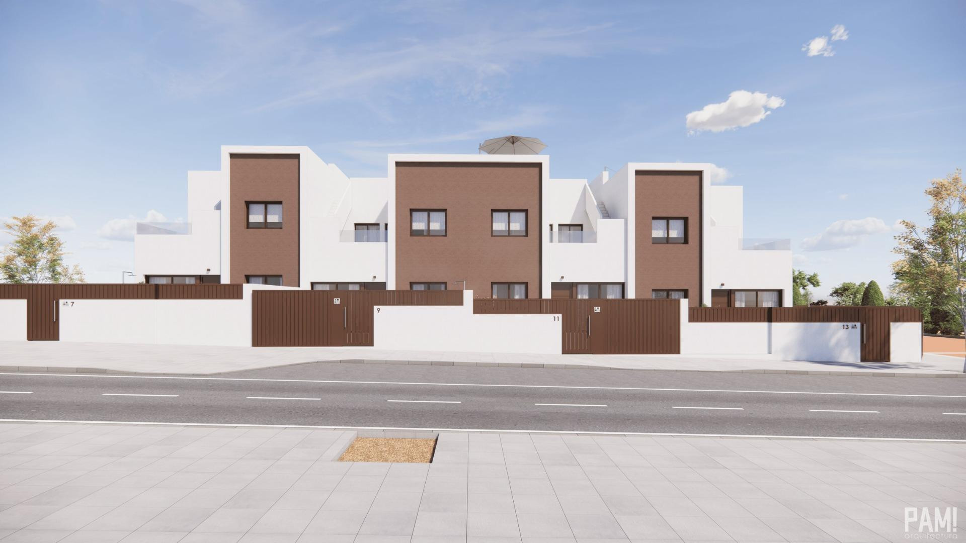New Build - Таунхаус - Pilar de La Horadada - Barrio los Segundas