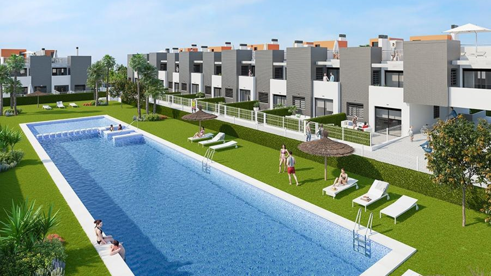 New Build - Таунхаус - Torrevieja - Aguas Nuevas