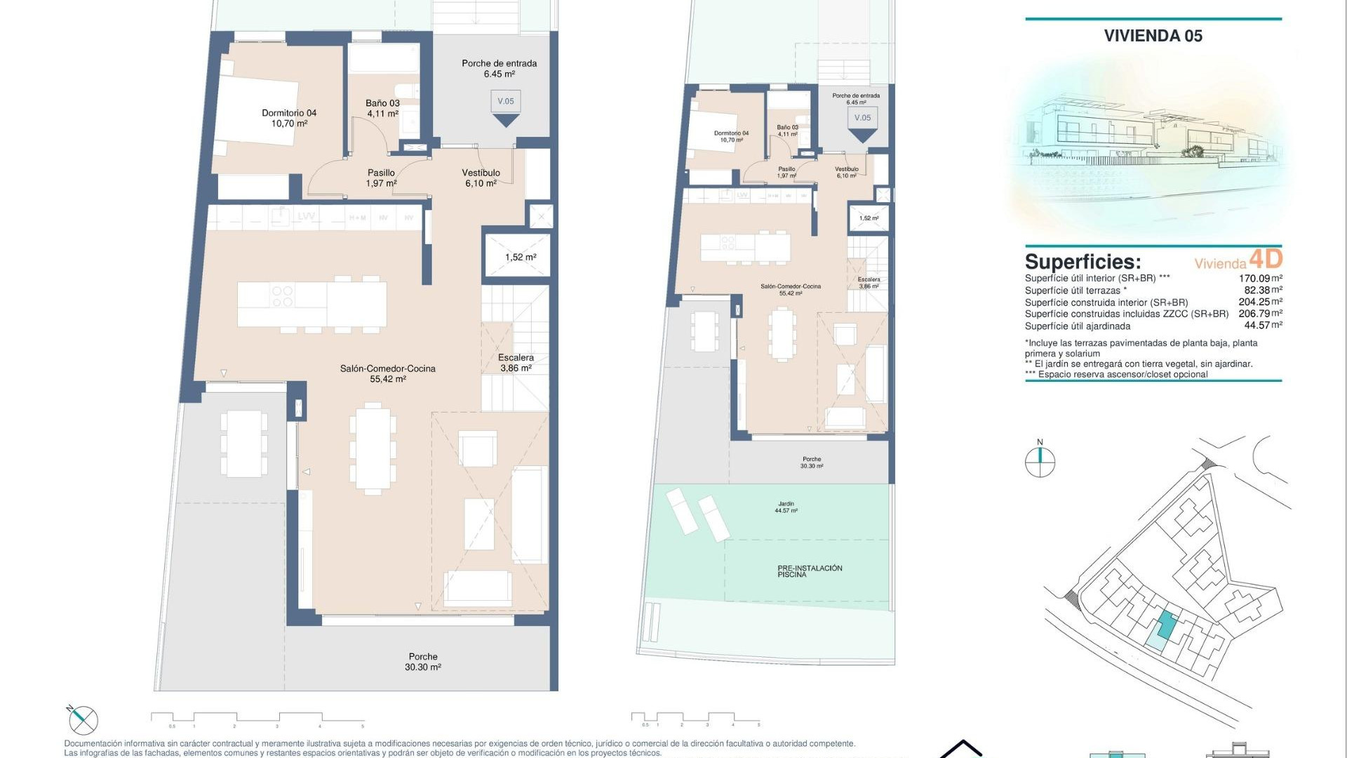 New Build - Townhouse - Alicante - Cabo De Las Huertas