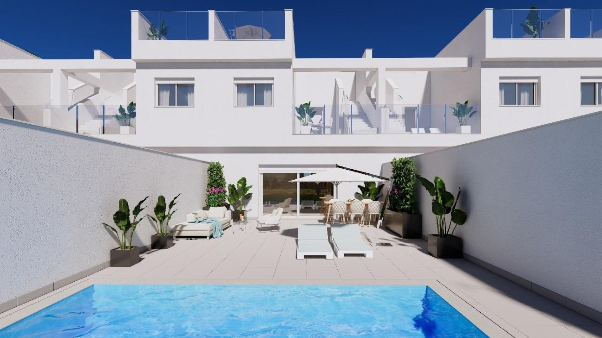 New Build - Townhouse - Los Alcazares - Serena Golf