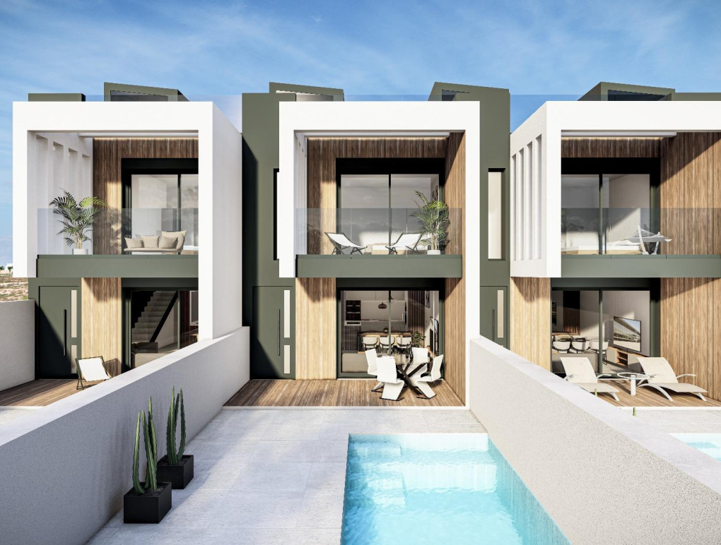 New Build - Townhouse - Pilar de La Horadada - Lo Monte
