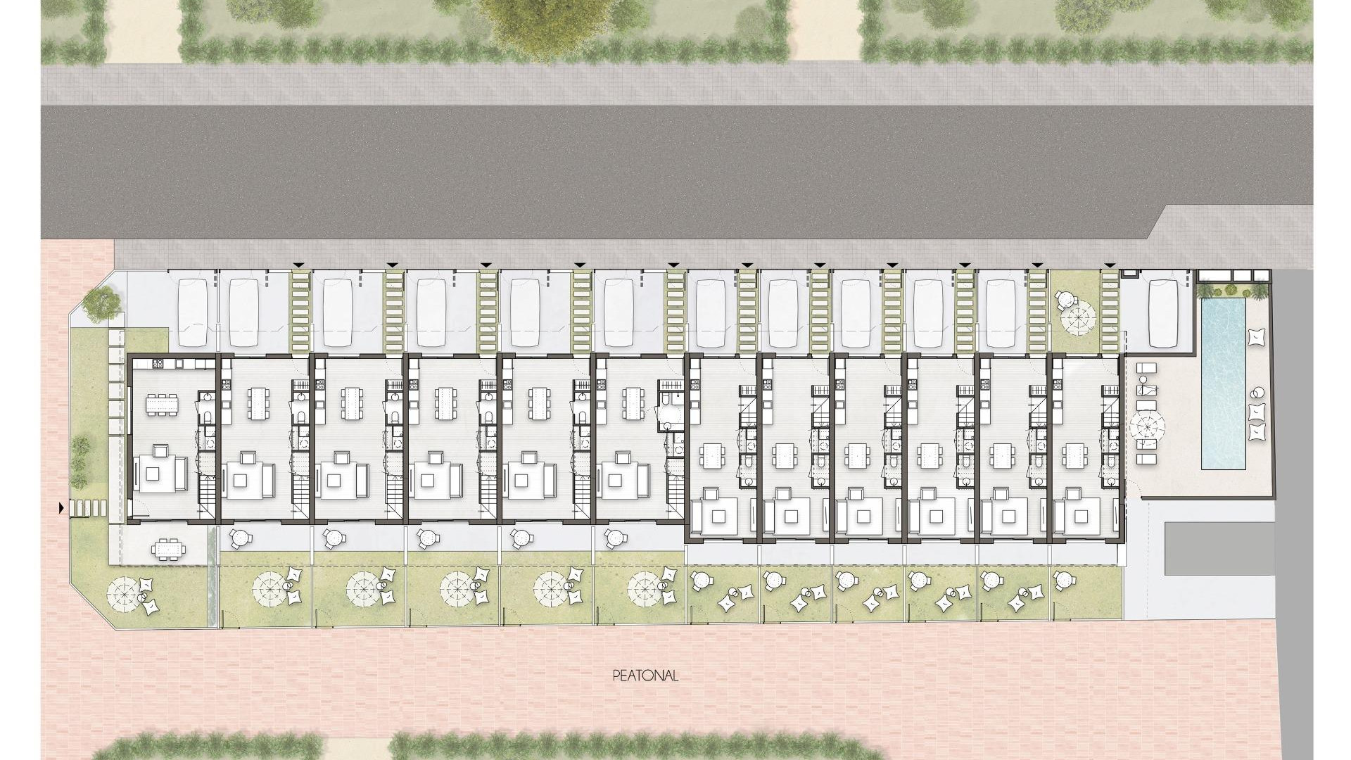 New Build - Townhouse - Pilar de La Horadada - pueblo