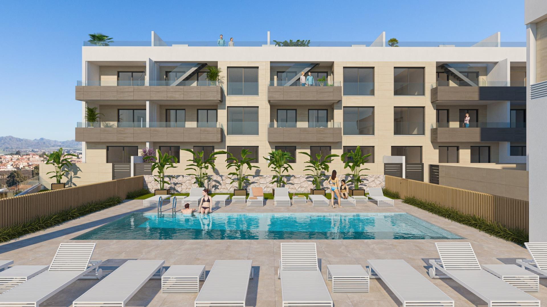 Nieuwbouw - Apartment - Aguilas - Playa del Hornillo