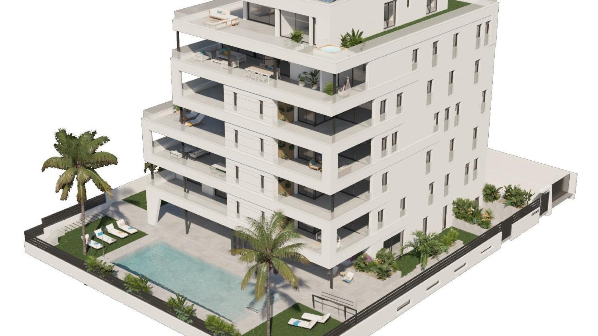 Nieuwbouw - Apartment - Aguilas - Puerto Deportivo Juan Montiel