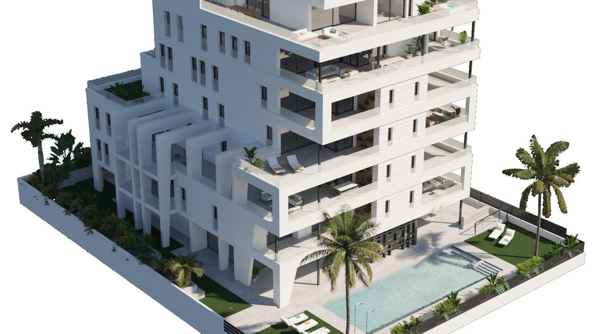 Nieuwbouw - Apartment - Aguilas - Puerto Deportivo Juan Montiel