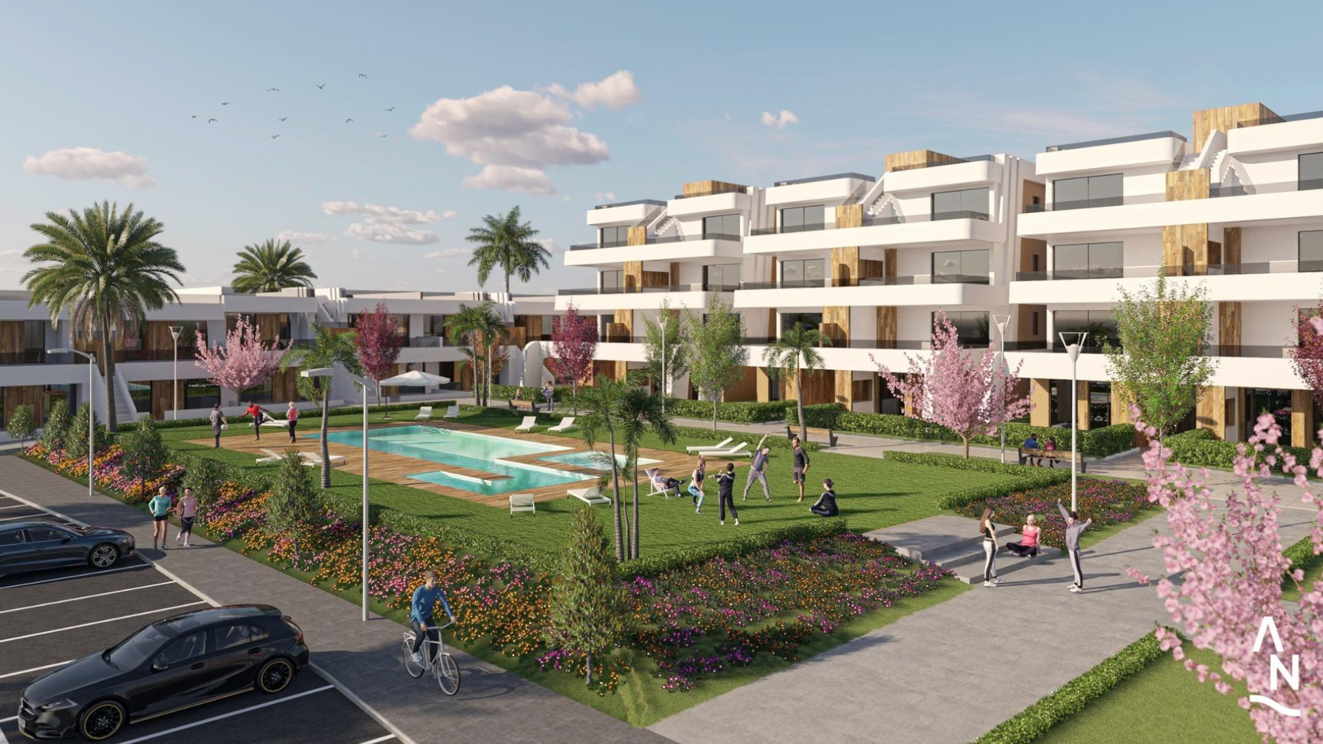 Nieuwbouw - Apartment - Alhama De Murcia - Condado De Alhama