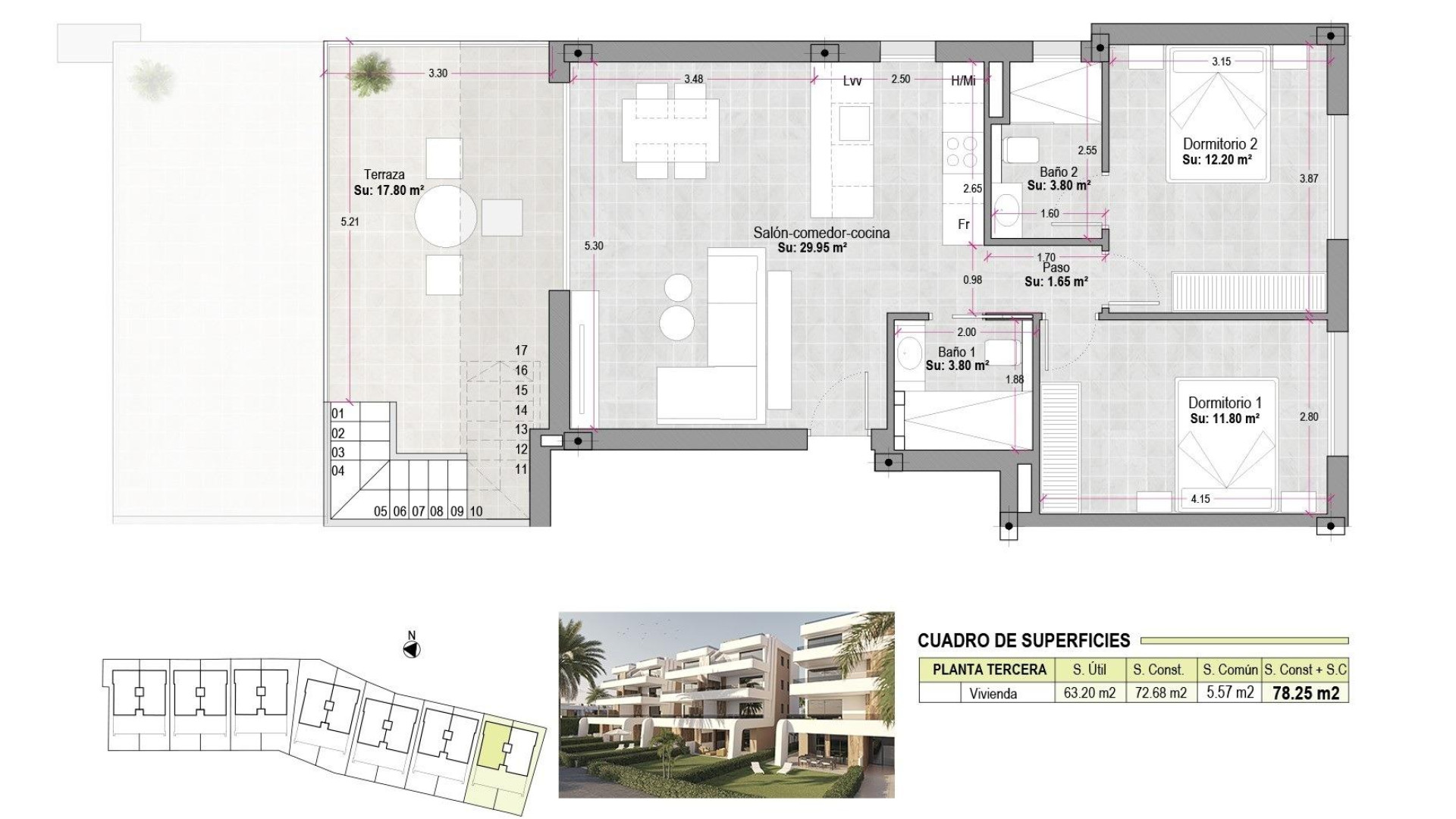 Nieuwbouw - Apartment - Alhama De Murcia - Condado De Alhama