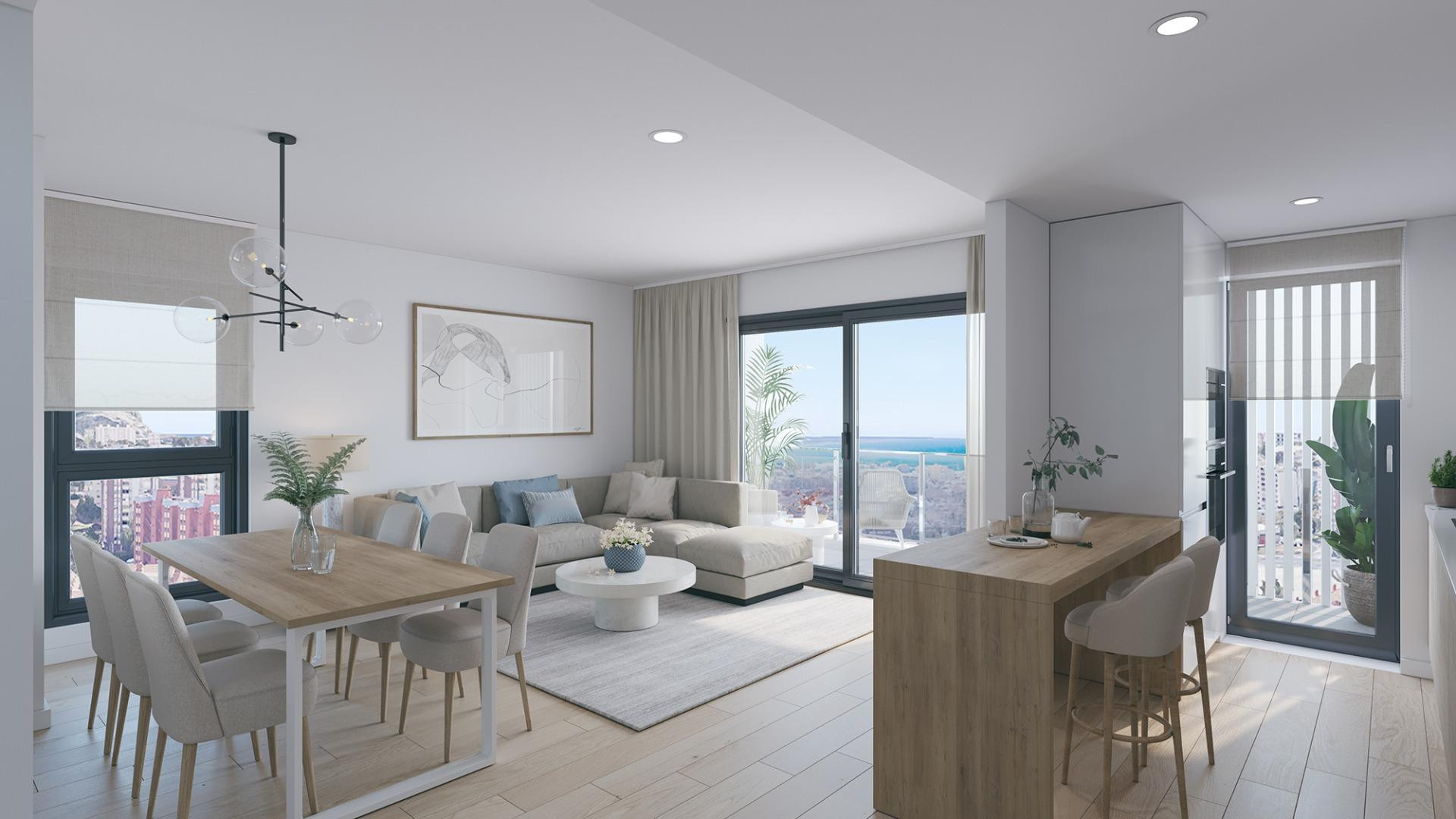 Nieuwbouw - Apartment - Alicante - San Agustín-PAU 2