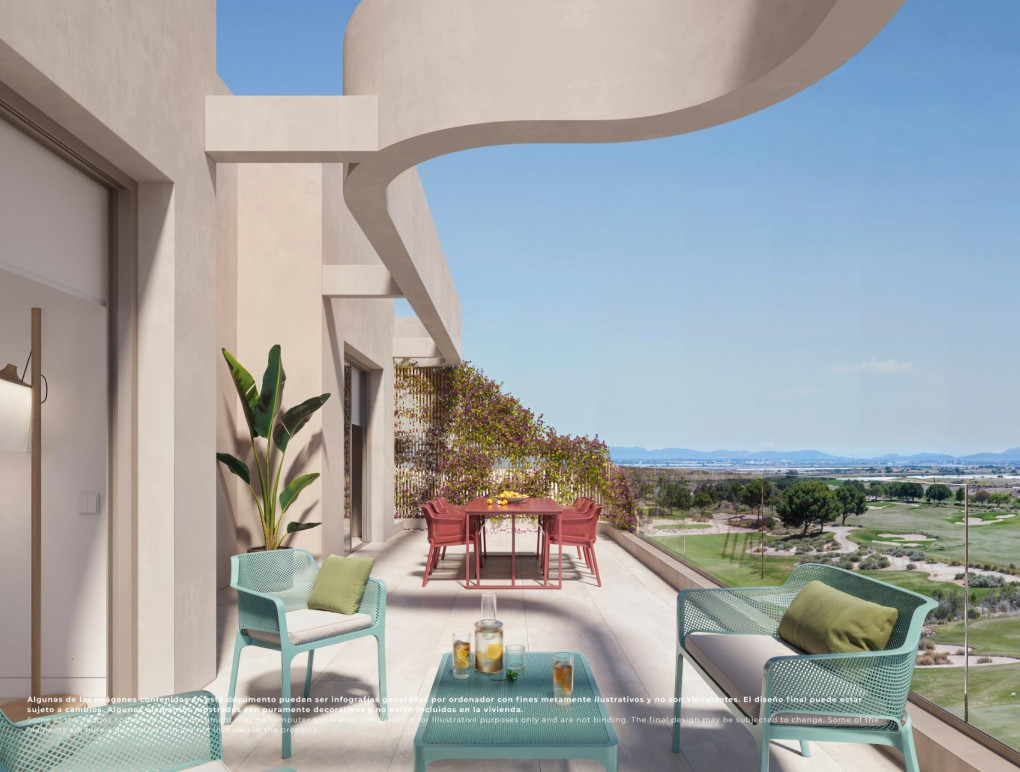 Nieuwbouw - Apartment - Banos y Mendigo - El Valle Golf