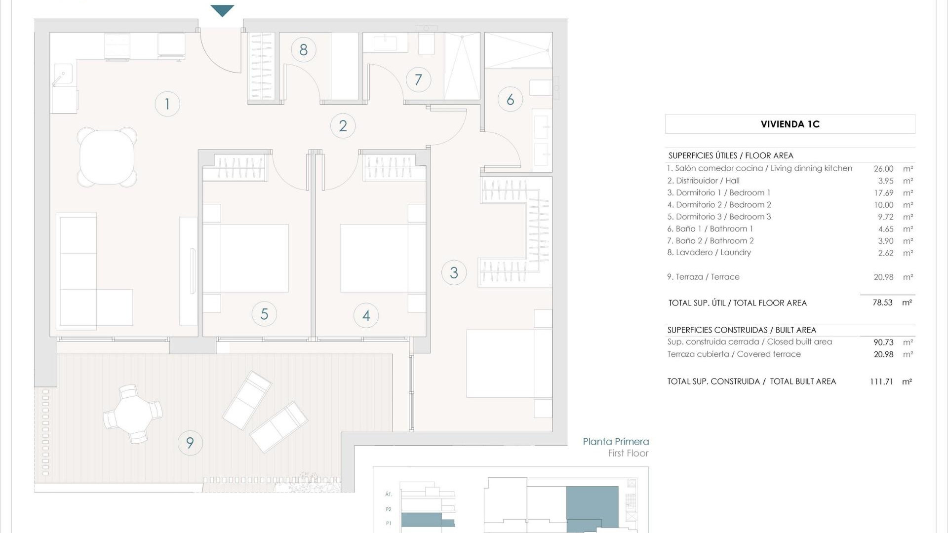 Nieuwbouw - Apartment - Benijófar - Pueblo