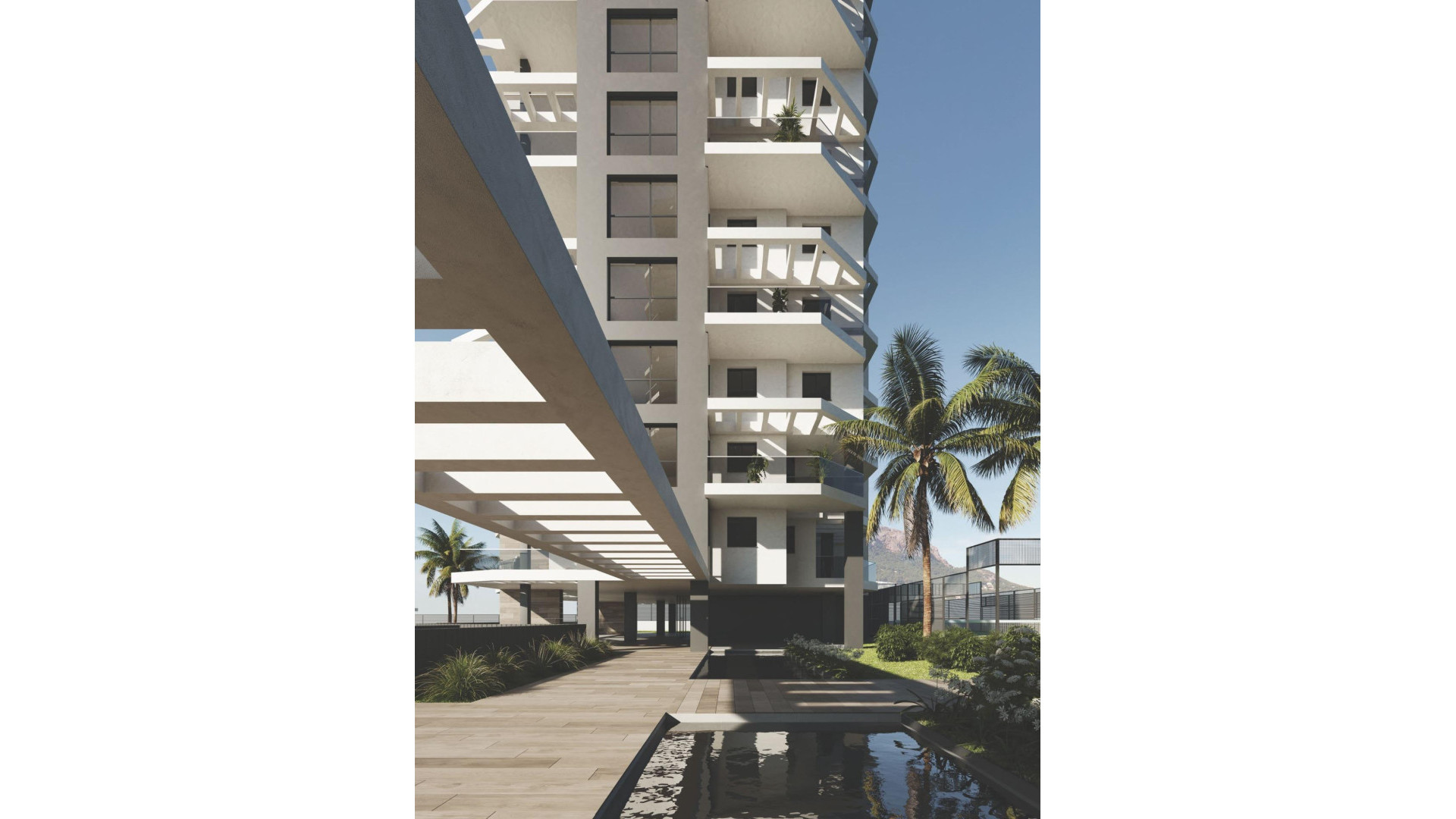 Nieuwbouw - Apartment - Calpe - Playa Cantal Roig