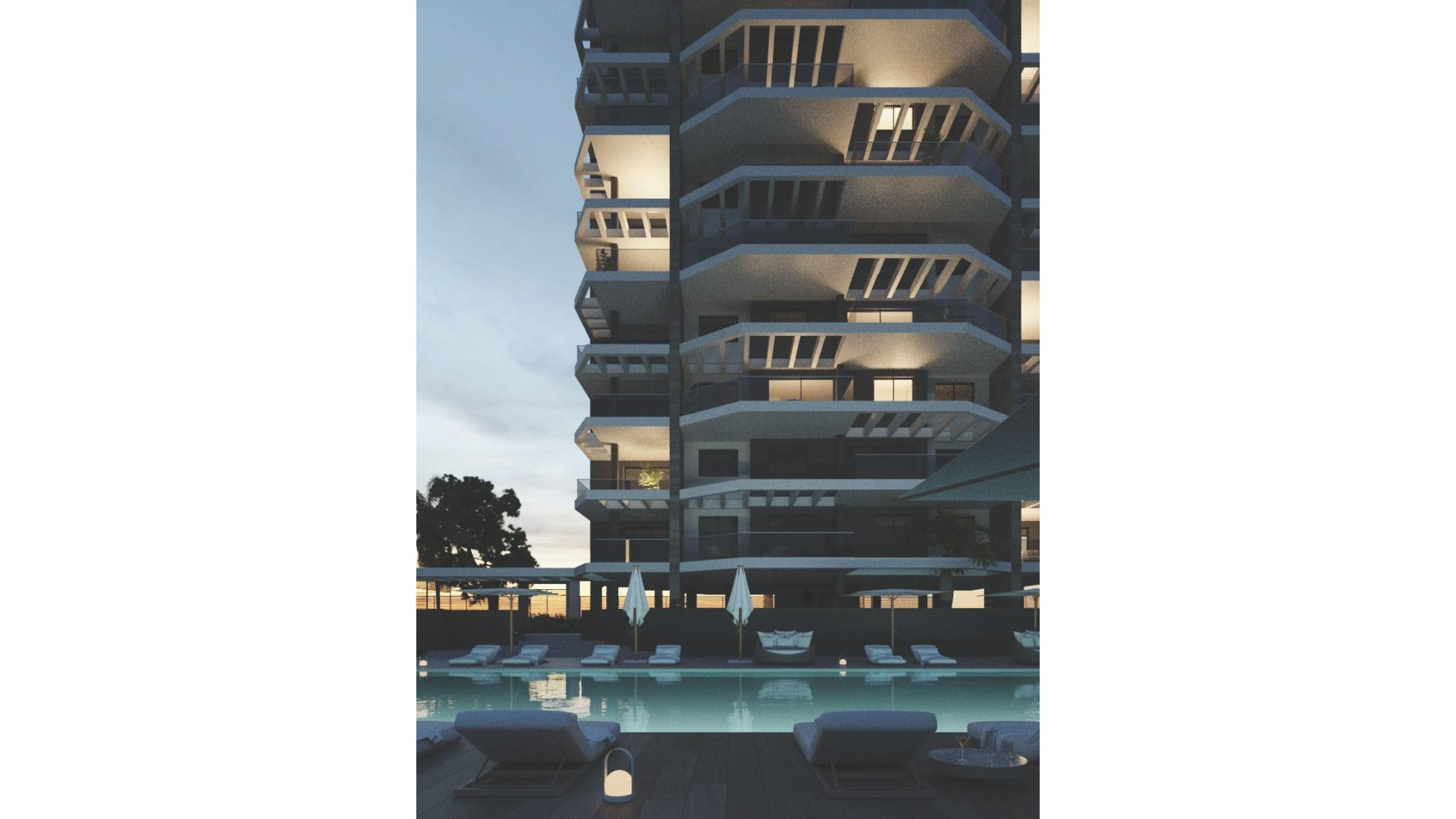 Nieuwbouw - Apartment - Calpe - Playa Cantal Roig