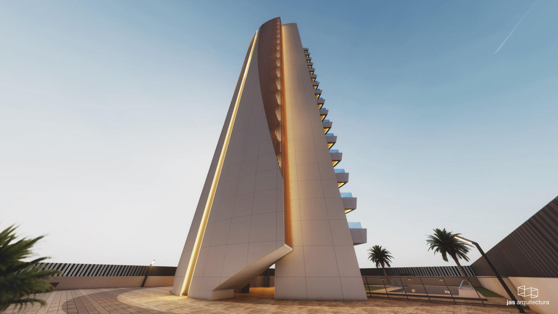 Nieuwbouw - Apartment - Calpe - Playa Cantal Roig