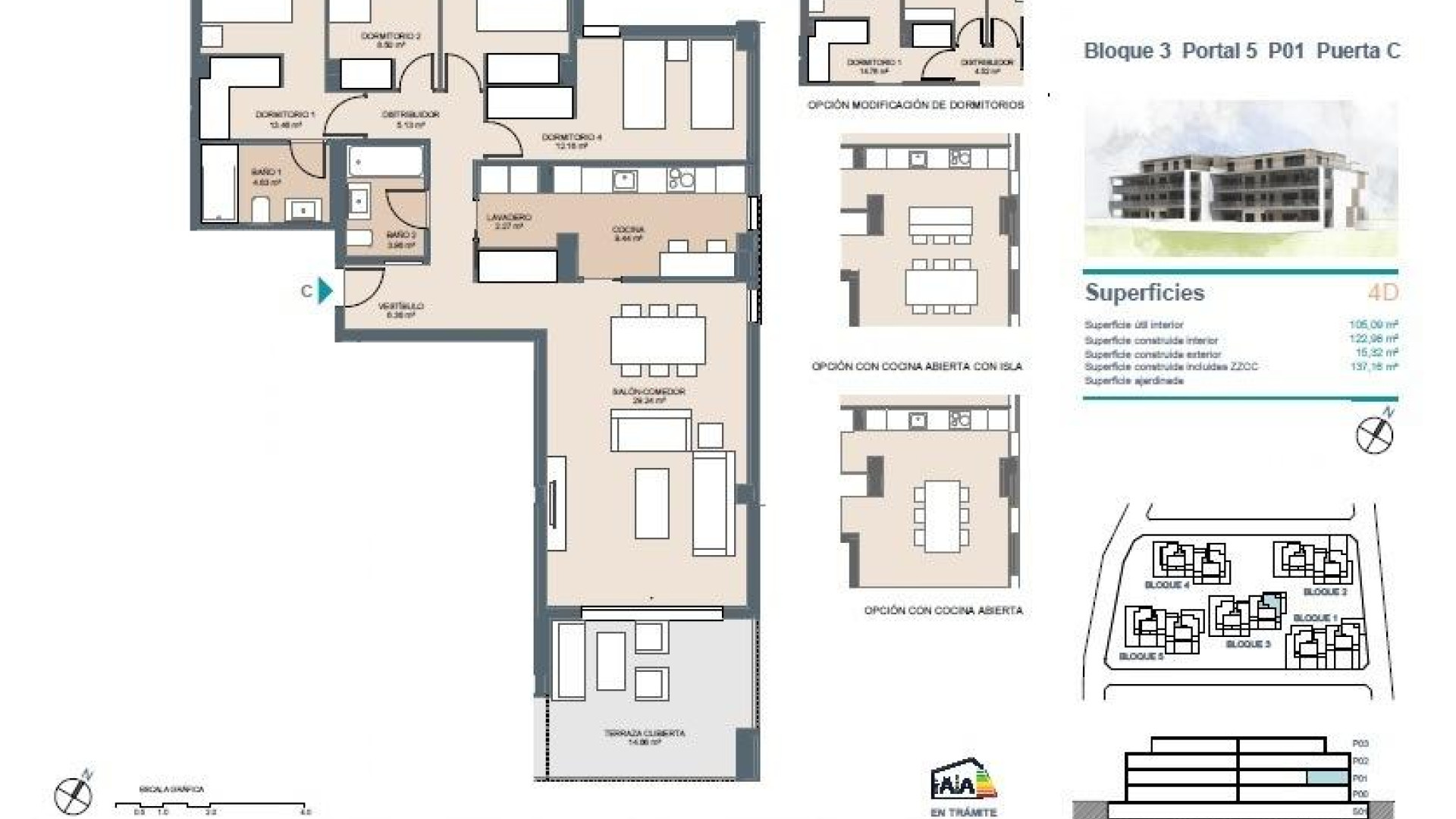 Nieuwbouw - Apartment - Godella - Urb. Campolivar