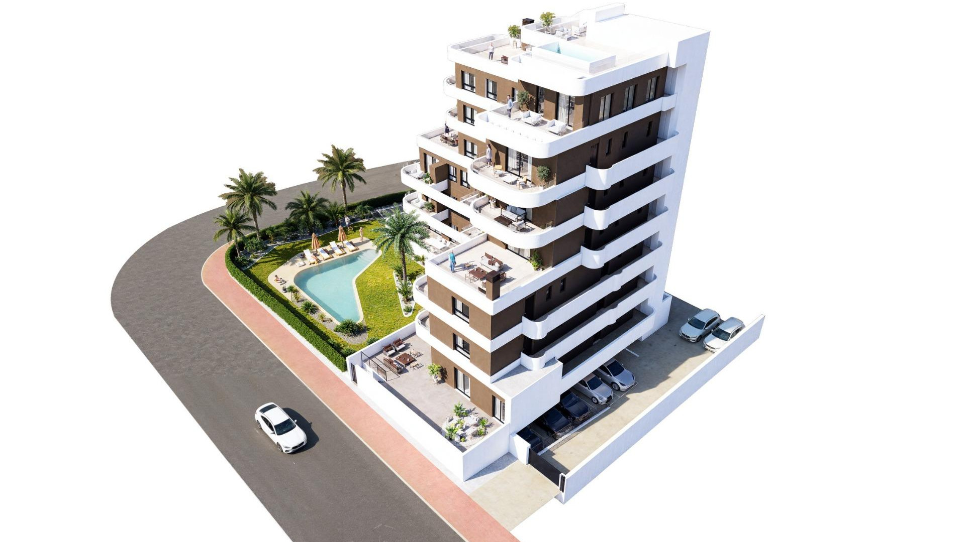 Nieuwbouw - Apartment - Guardamar del Segura - Camino del Puerto