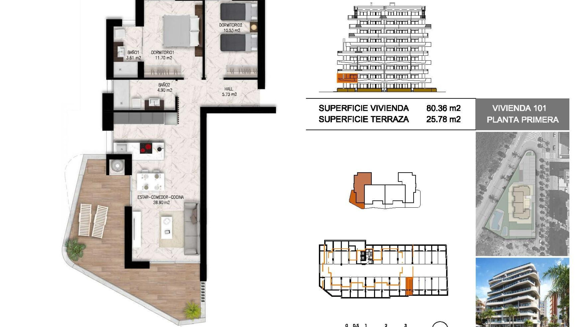 Nieuwbouw - Apartment - Guardamar del Segura - PUERTO