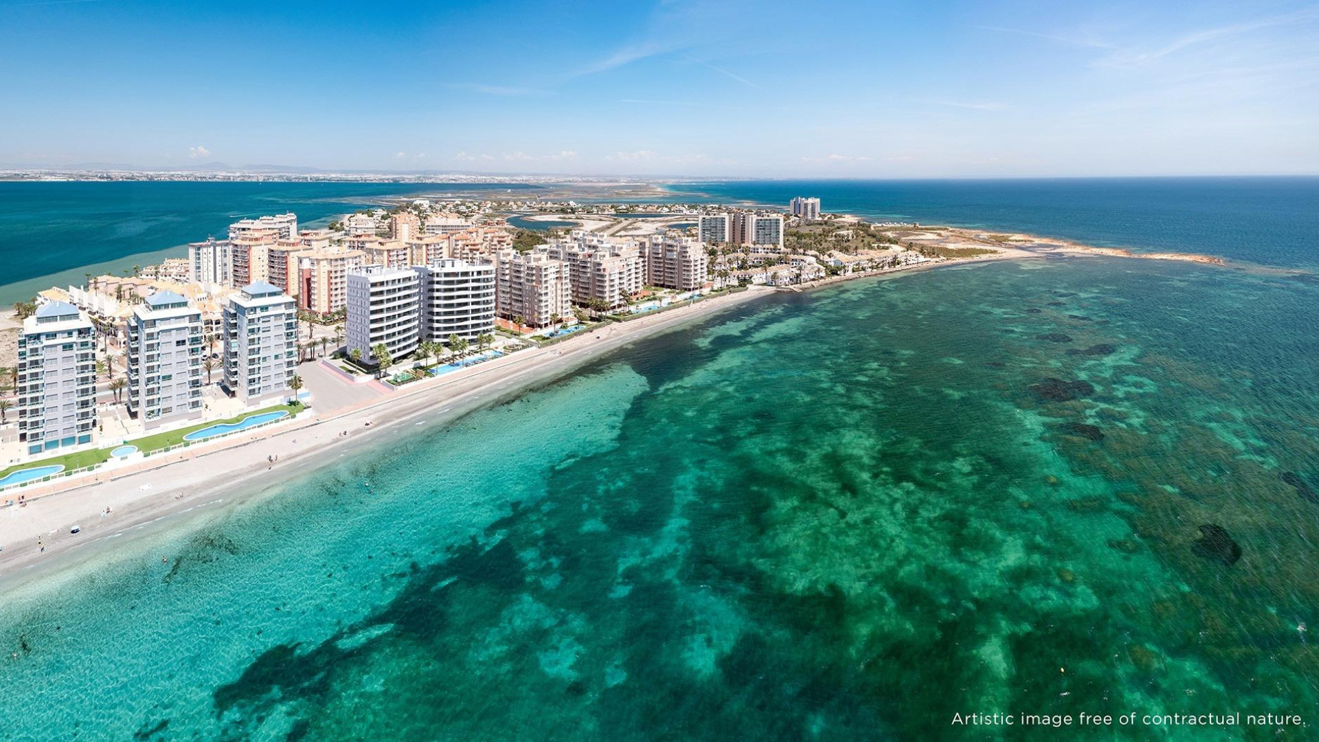 Nieuwbouw - Apartment - La Manga del Mar Menor - 1ª Linea Del Mar Mediterraneo