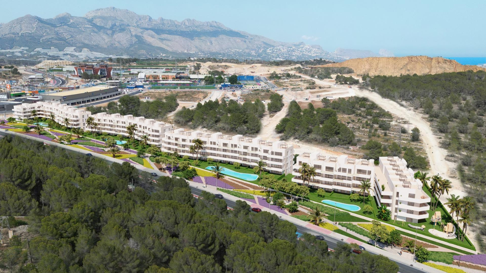 Nieuwbouw - Apartment - La Nucia - Ciudad del Deporte