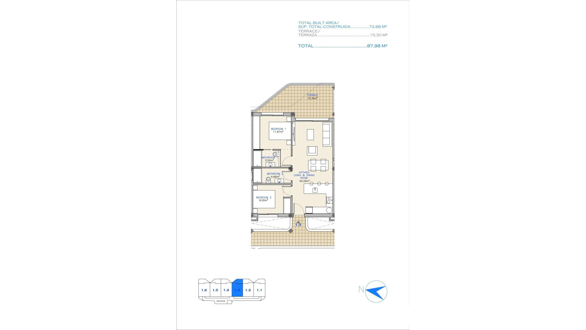 Nieuwbouw - Apartment - Los Alcazares - Serena Golf