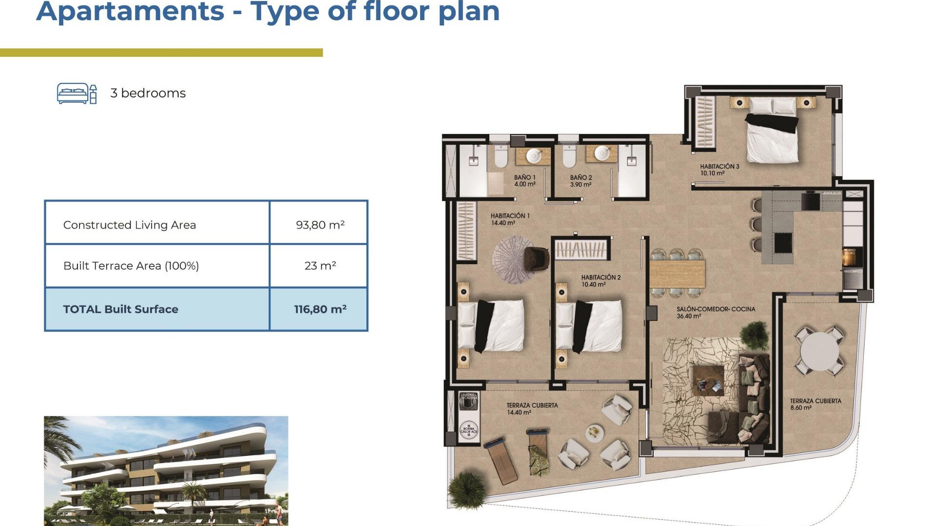 Nieuwbouw - Apartment - Orihuela Costa - Punta Prima