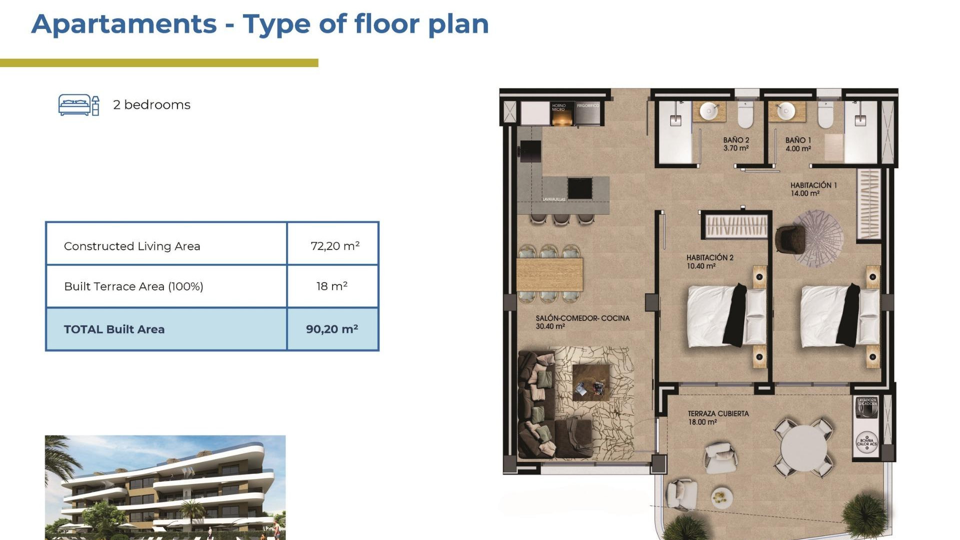 Nieuwbouw - Apartment - Orihuela Costa - Punta Prima