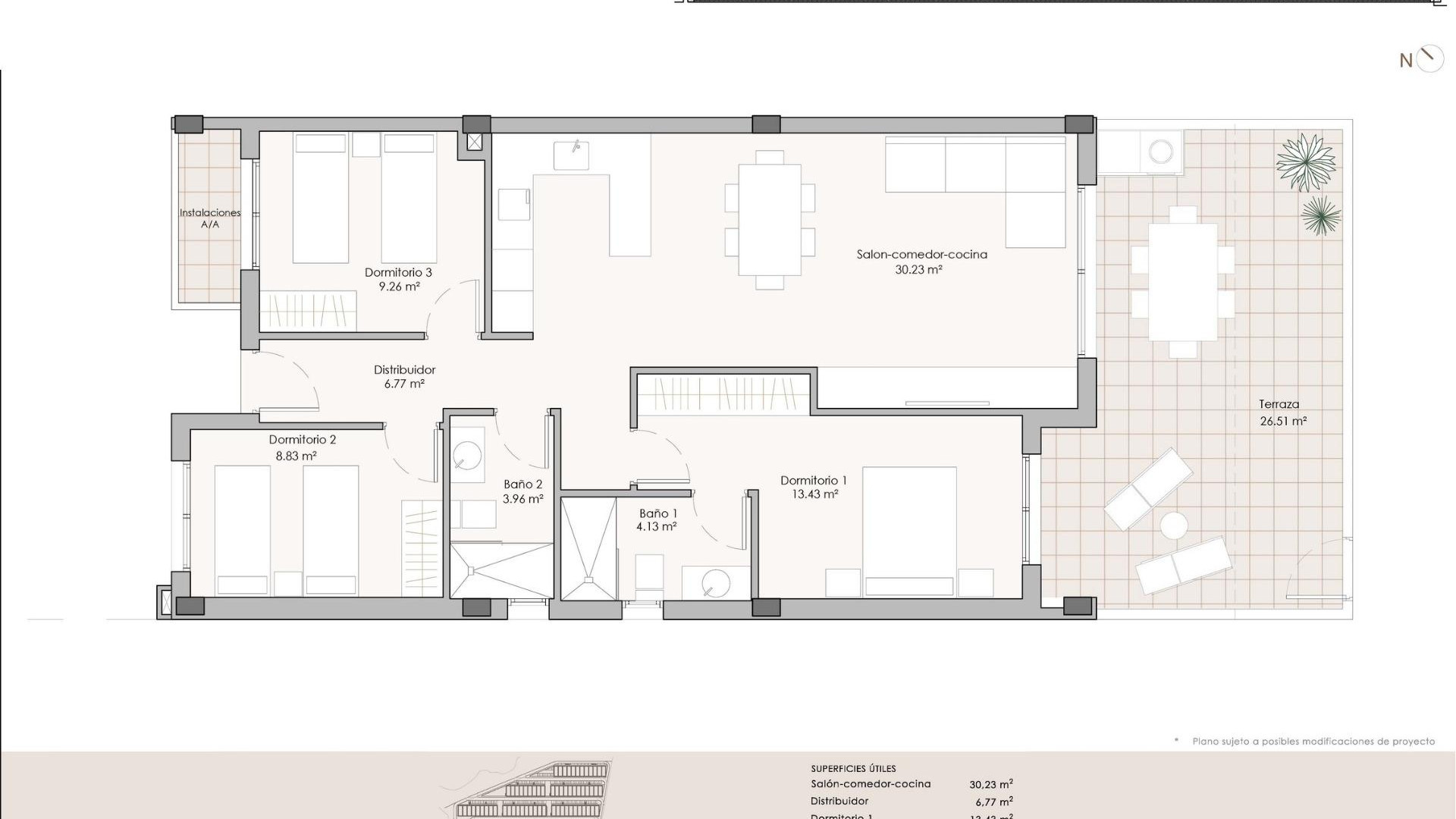 Nieuwbouw - Apartment - Pulpi - Aguilón Golf