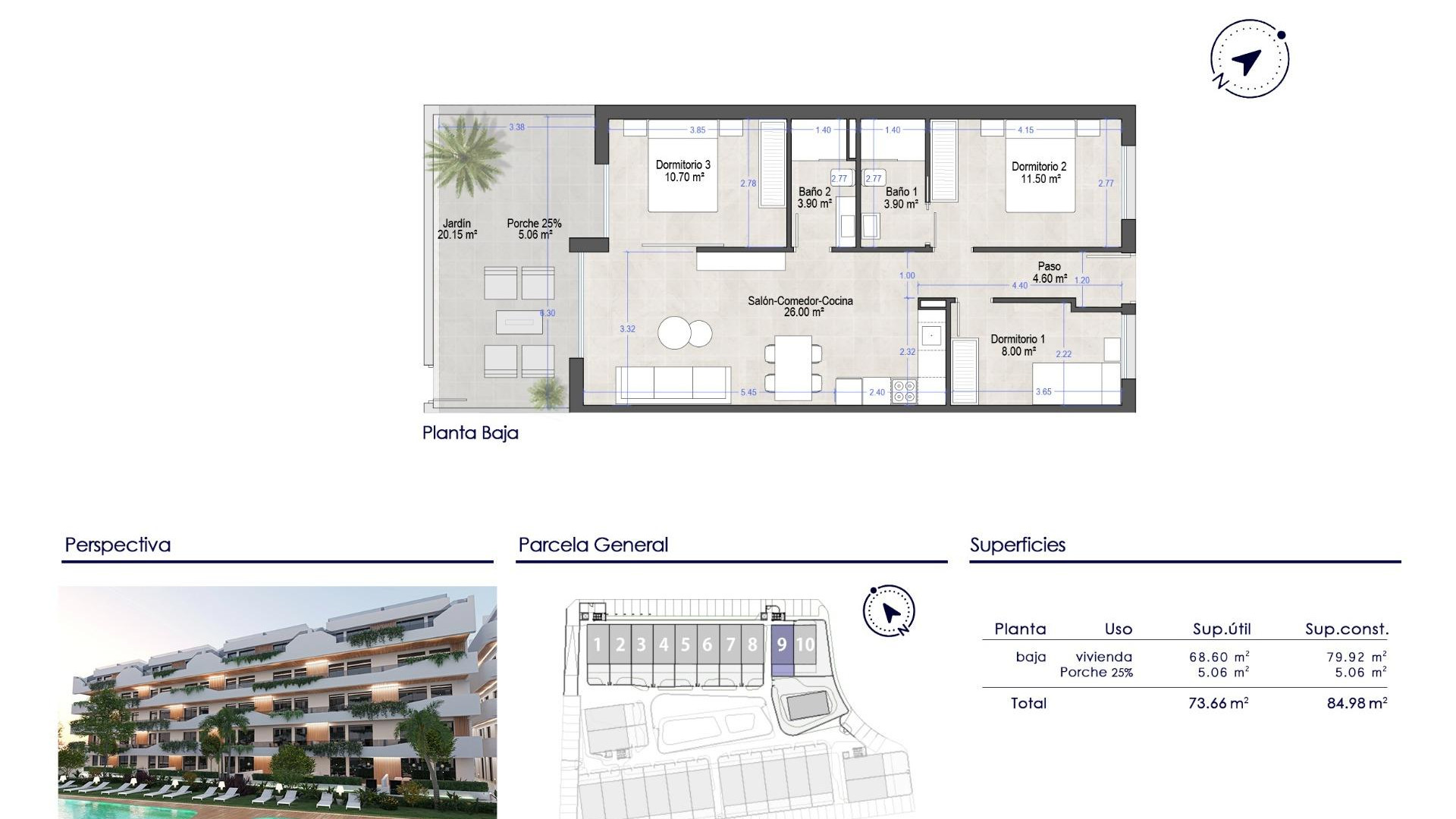 Nieuwbouw - Apartment - San Javier - Santiago De La Ribera