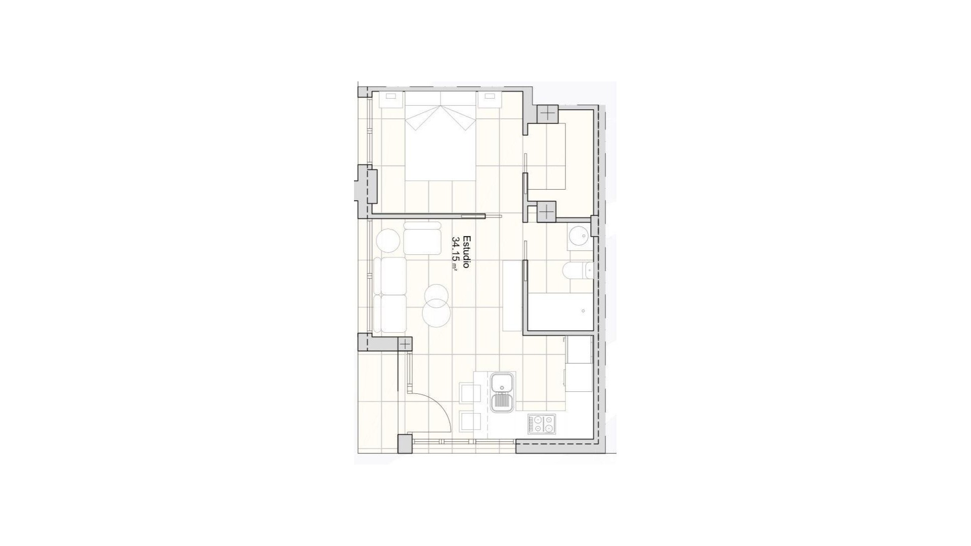 Nieuwbouw - Apartment - San Javier - Santiago De La Ribera