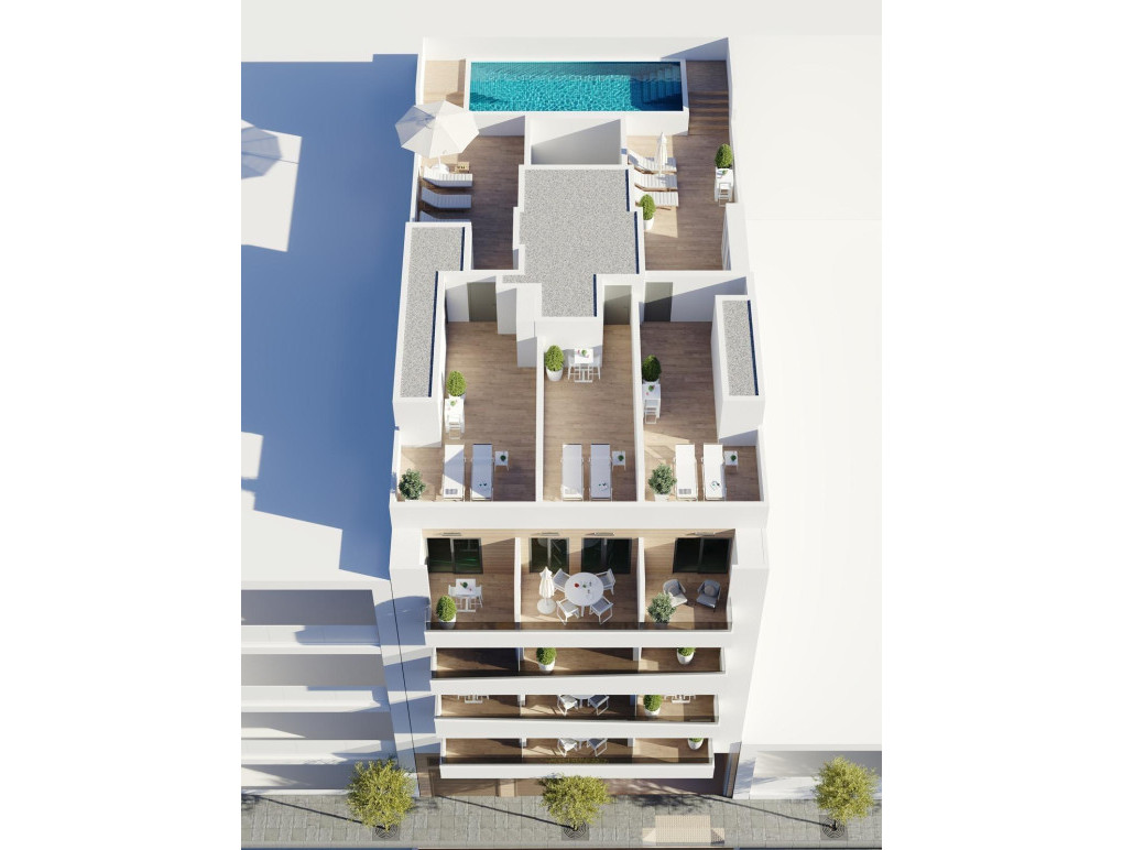 Nieuwbouw - Apartment - Torrevieja - Centro