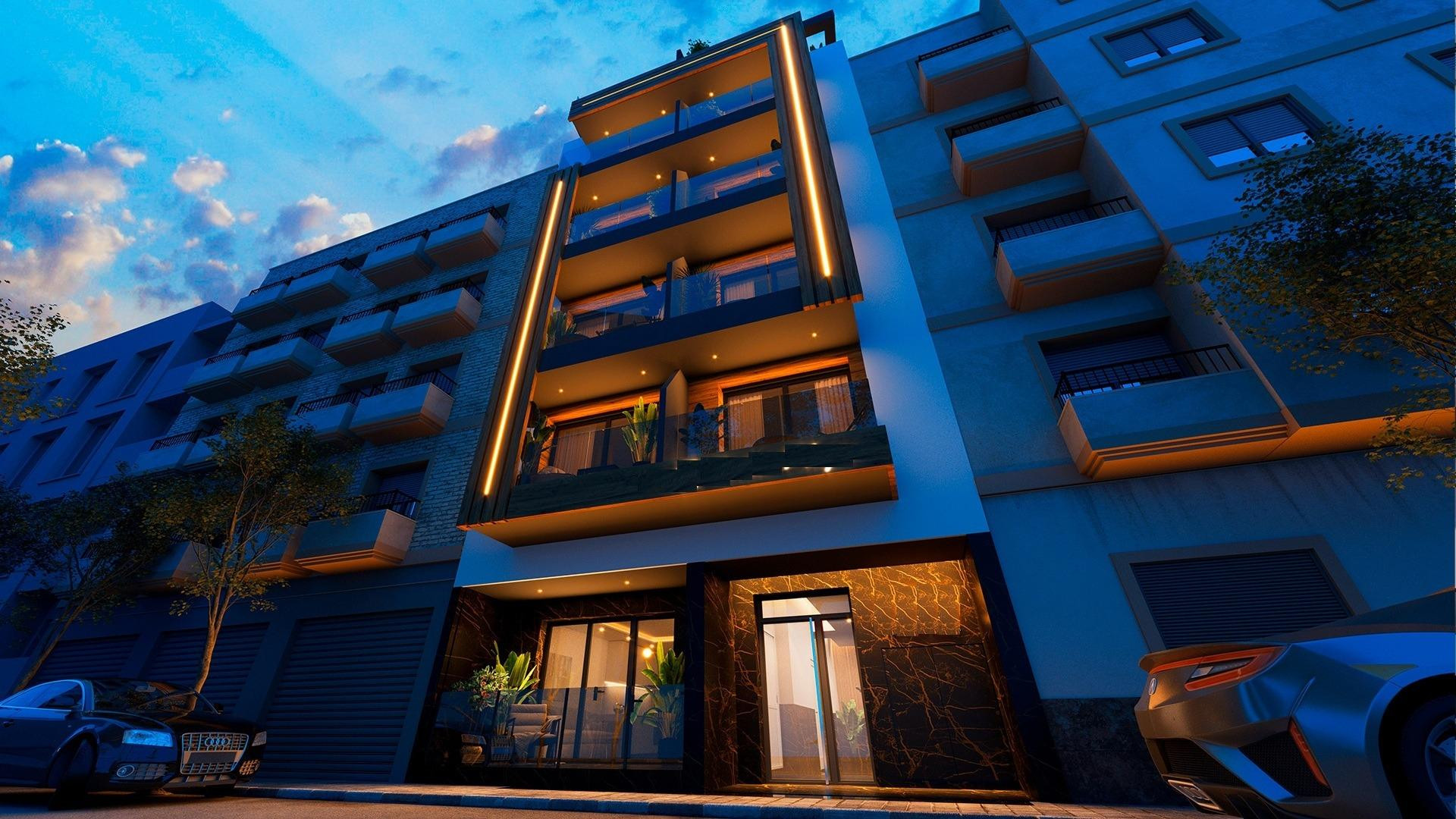 Nieuwbouw - Apartment - Torrevieja - Playa de El Cura
