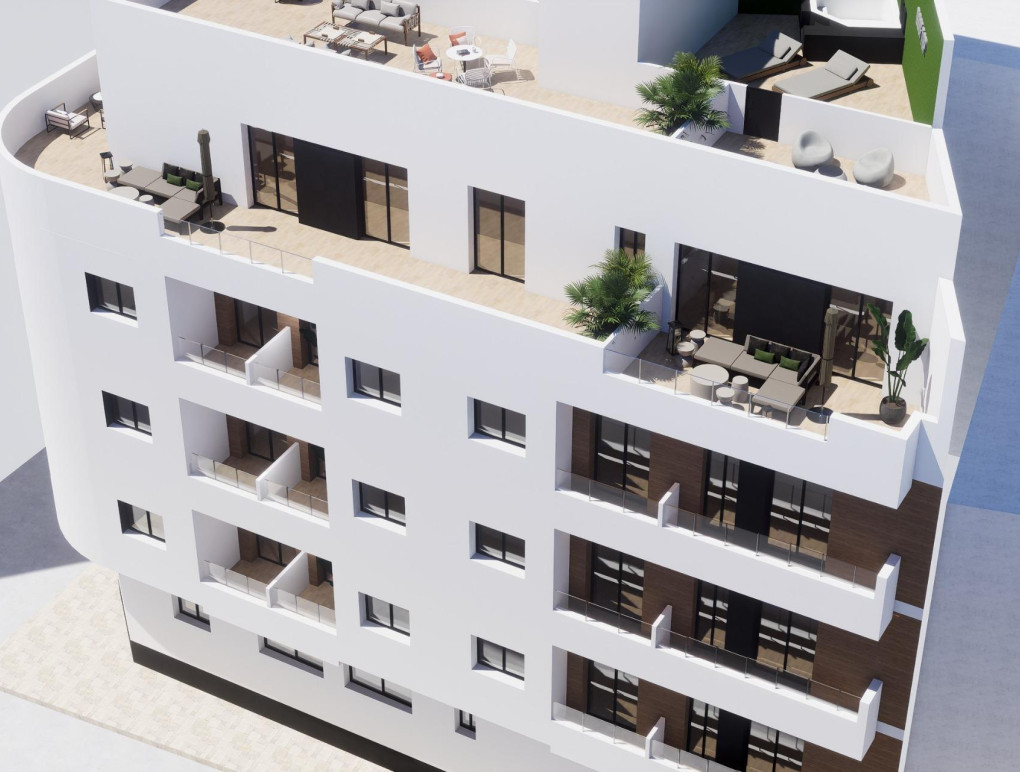 Nieuwbouw - Apartment - Torrevieja - pueblo