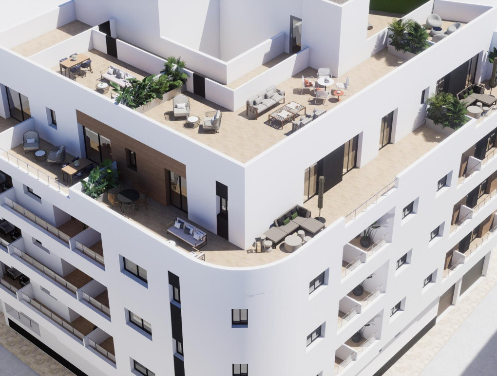 Nieuwbouw - Apartment - Torrevieja - pueblo