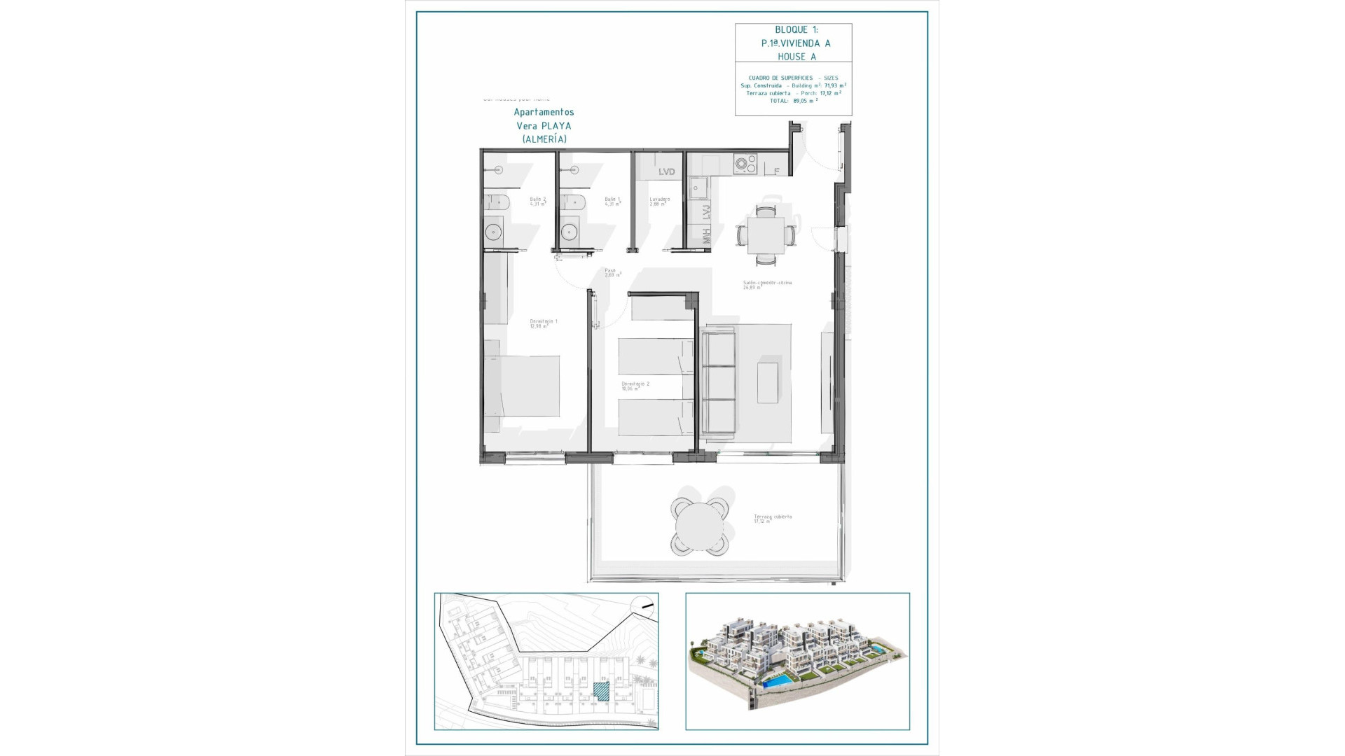 Nieuwbouw - Apartment - Vera - Pueblo Salinas