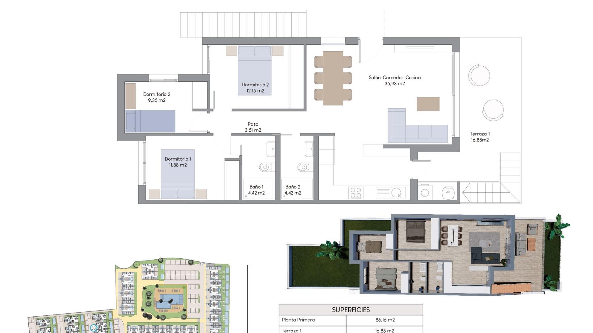 Nieuwbouw - Bungalow - Finestrat - Finestrat Hills