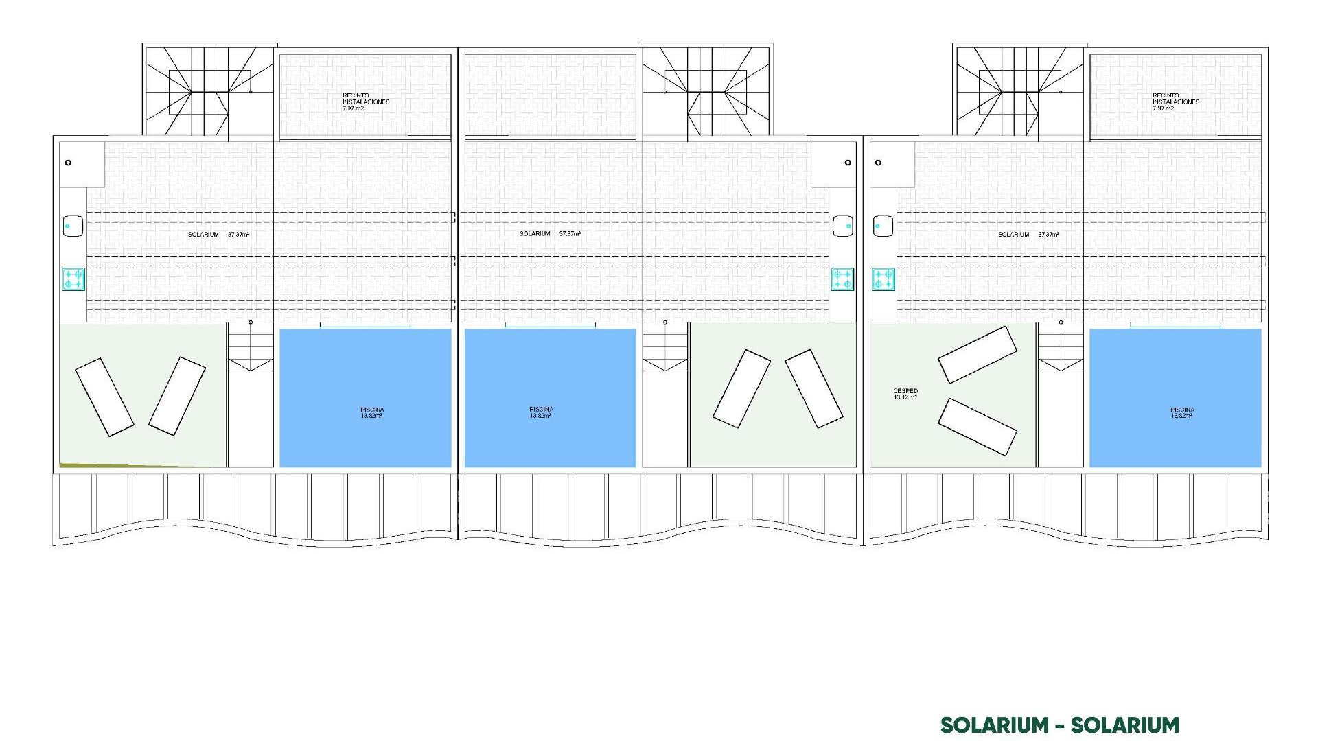 Nieuwbouw - Bungalow - Pilar de La Horadada - parques de Andromeda