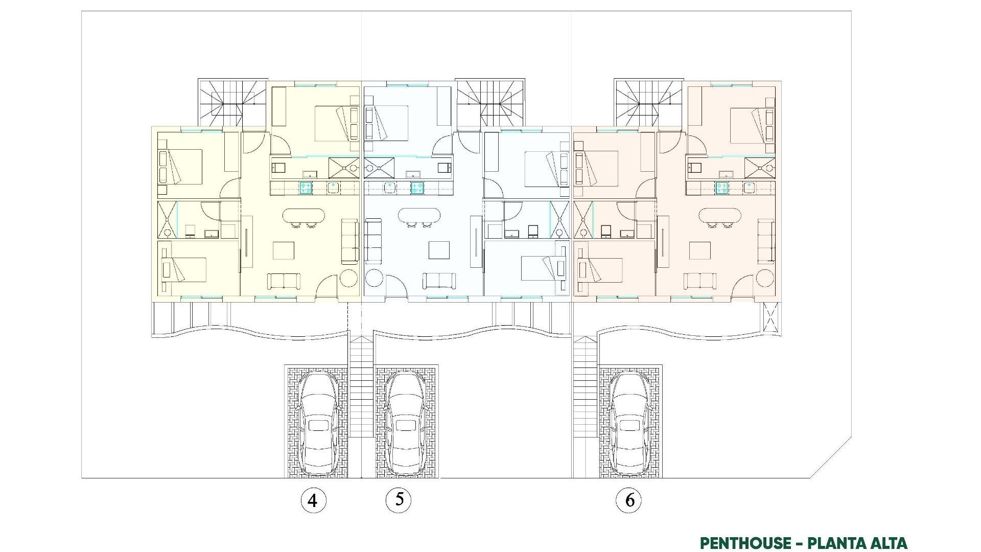 Nieuwbouw - Bungalow - Pilar de La Horadada - parques de Andromeda