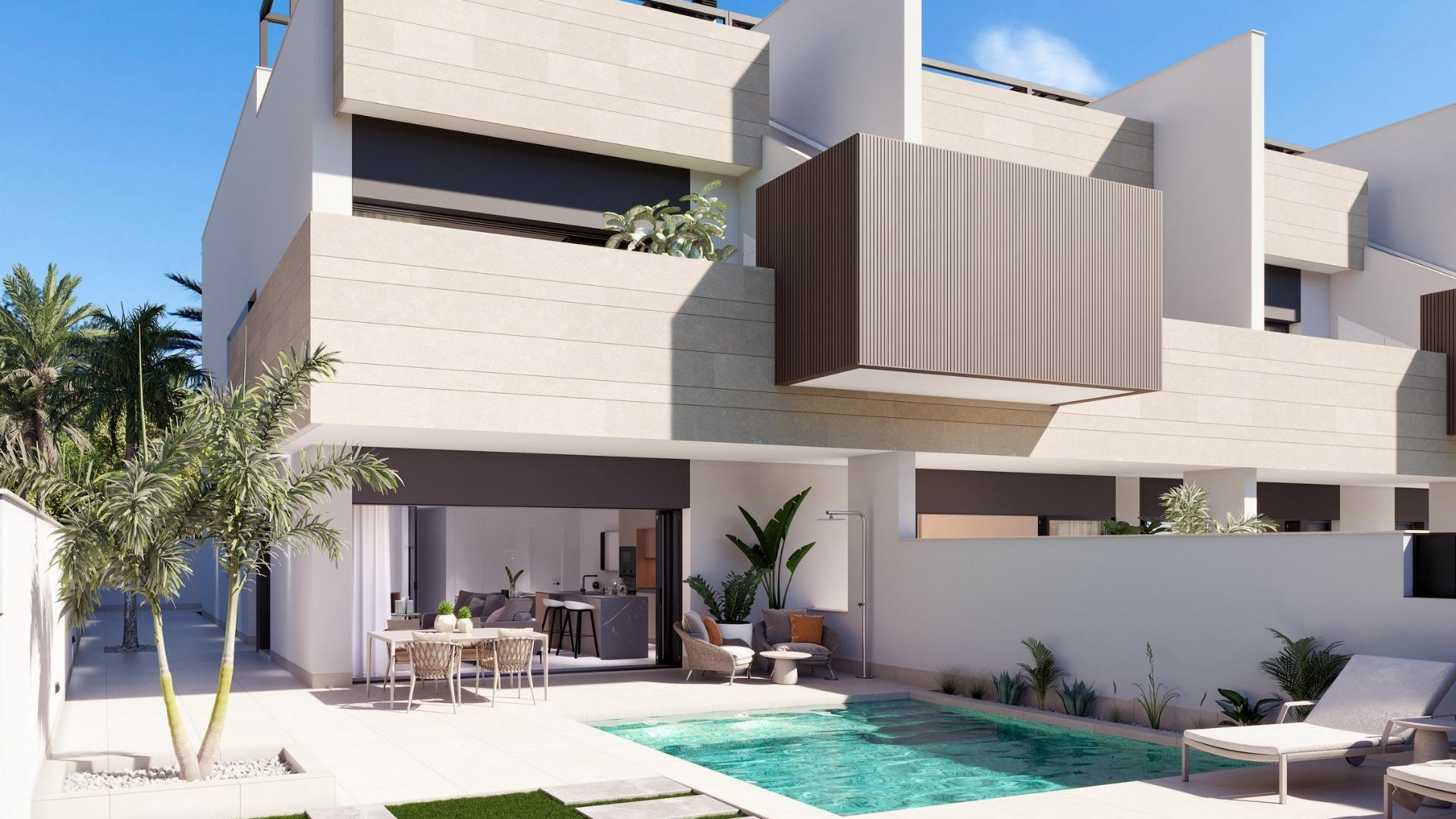Nieuwbouw - Bungalow - Pilar de La Horadada - parques de Andromeda