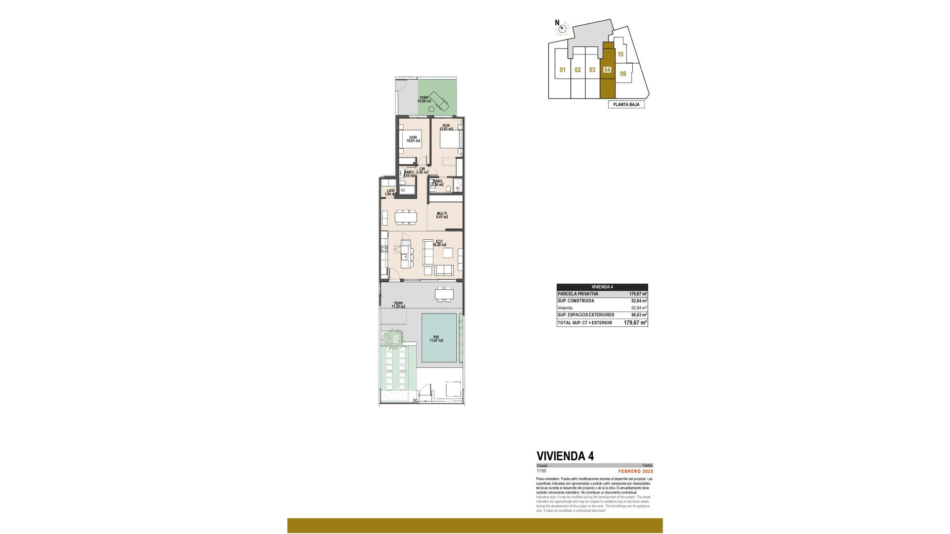 Nieuwbouw - Bungalow - Pilar de La Horadada - parques de Andromeda